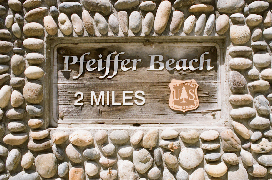 Pfeiffer Beach Elopement